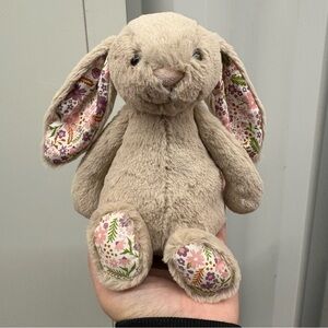 JellyCat Small Blossom Beige Bunny Petal